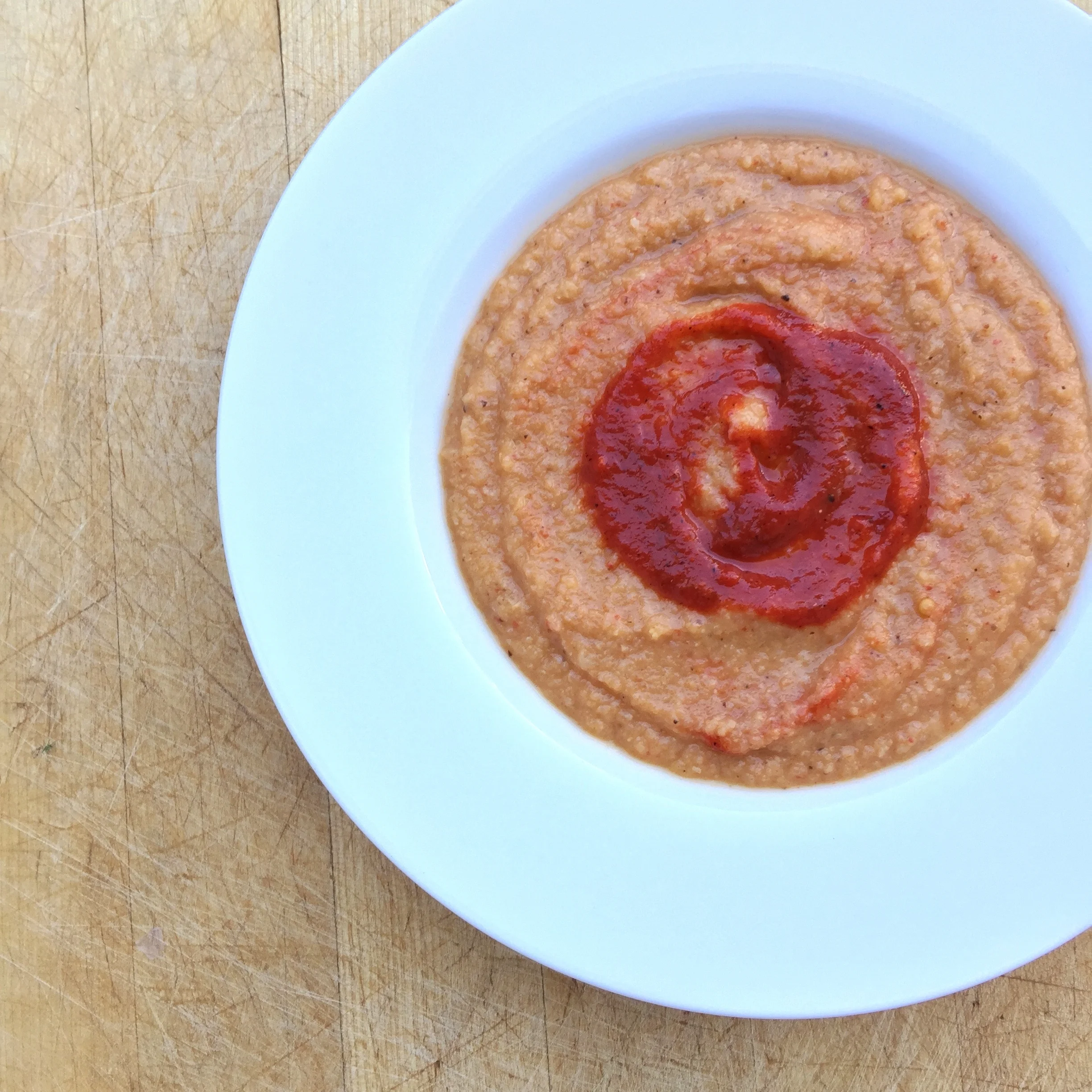 Roasted Cauliflower & Piquillo Pepper Soup