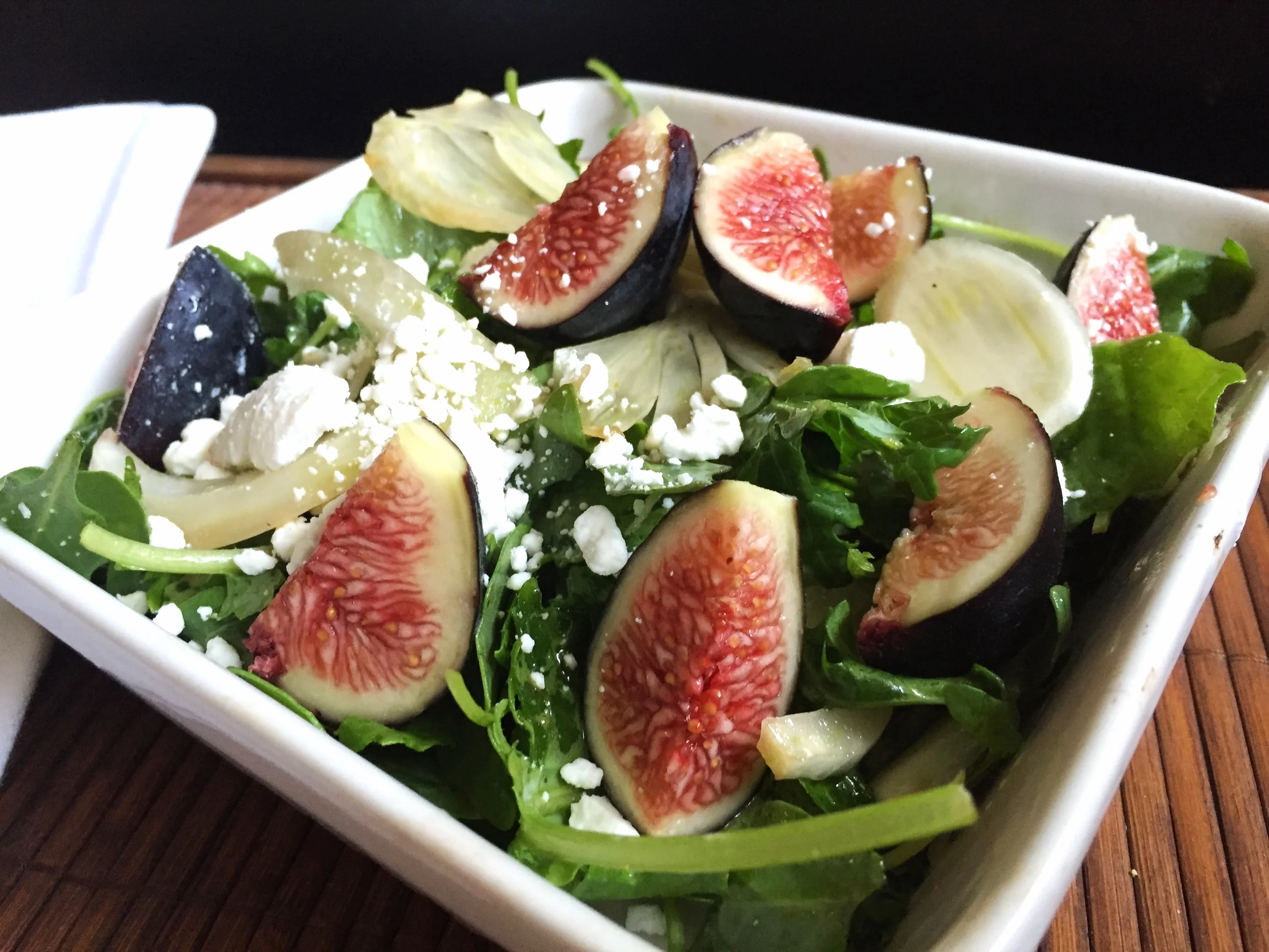 Fennel, Fig and Arugula Salad