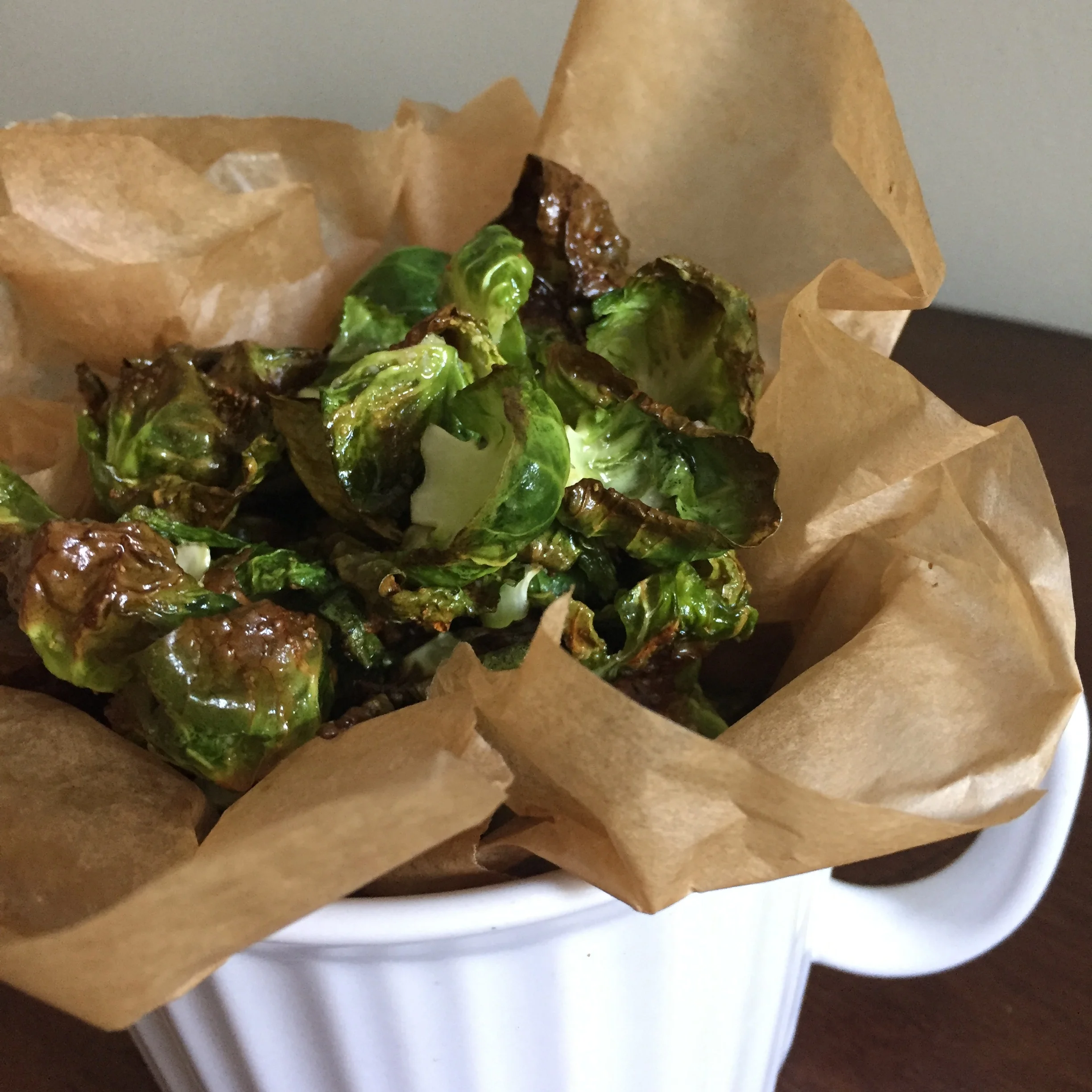 Brussels Sprout Chips