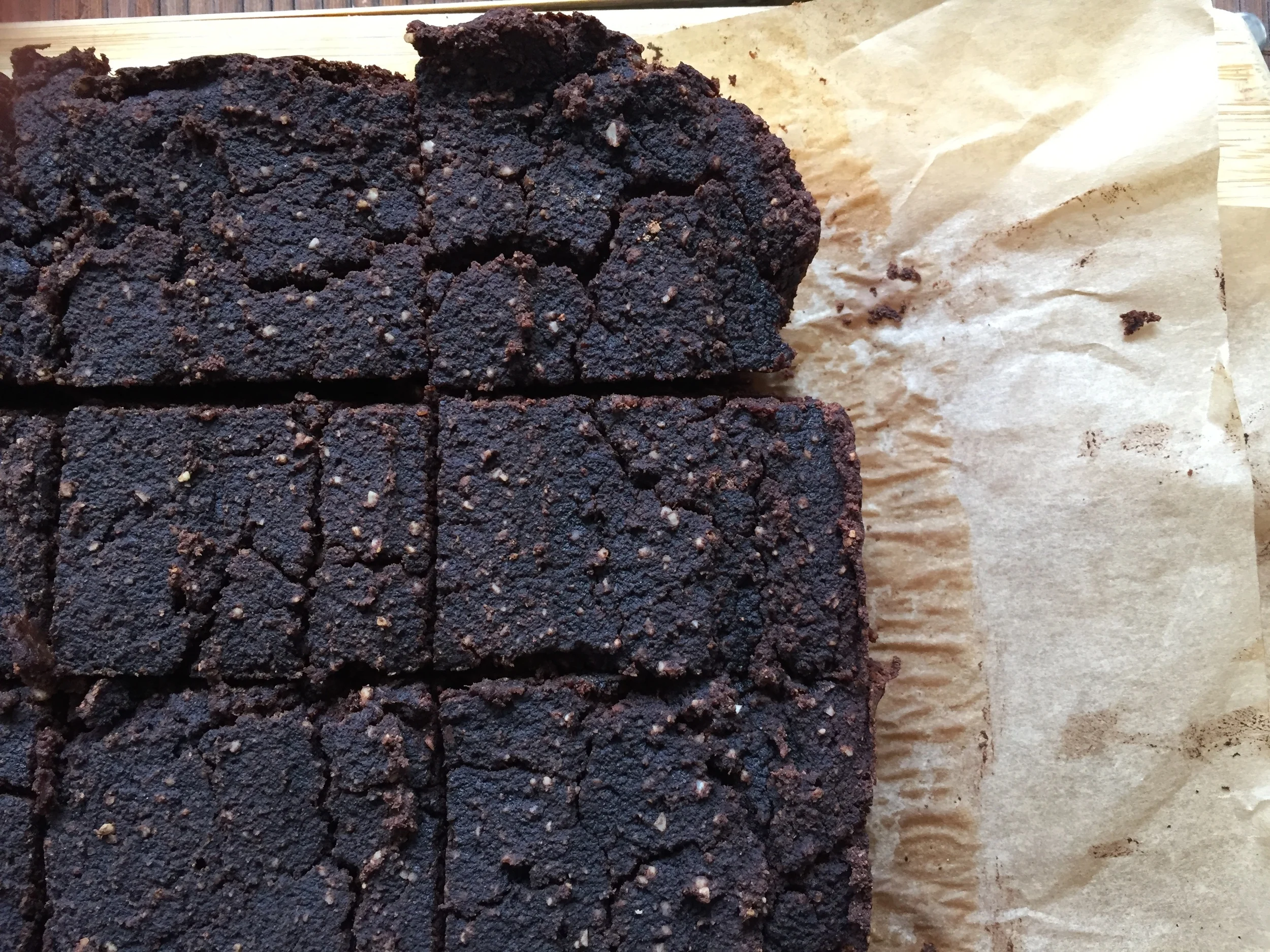 Chocolate Pumpkin Brownies