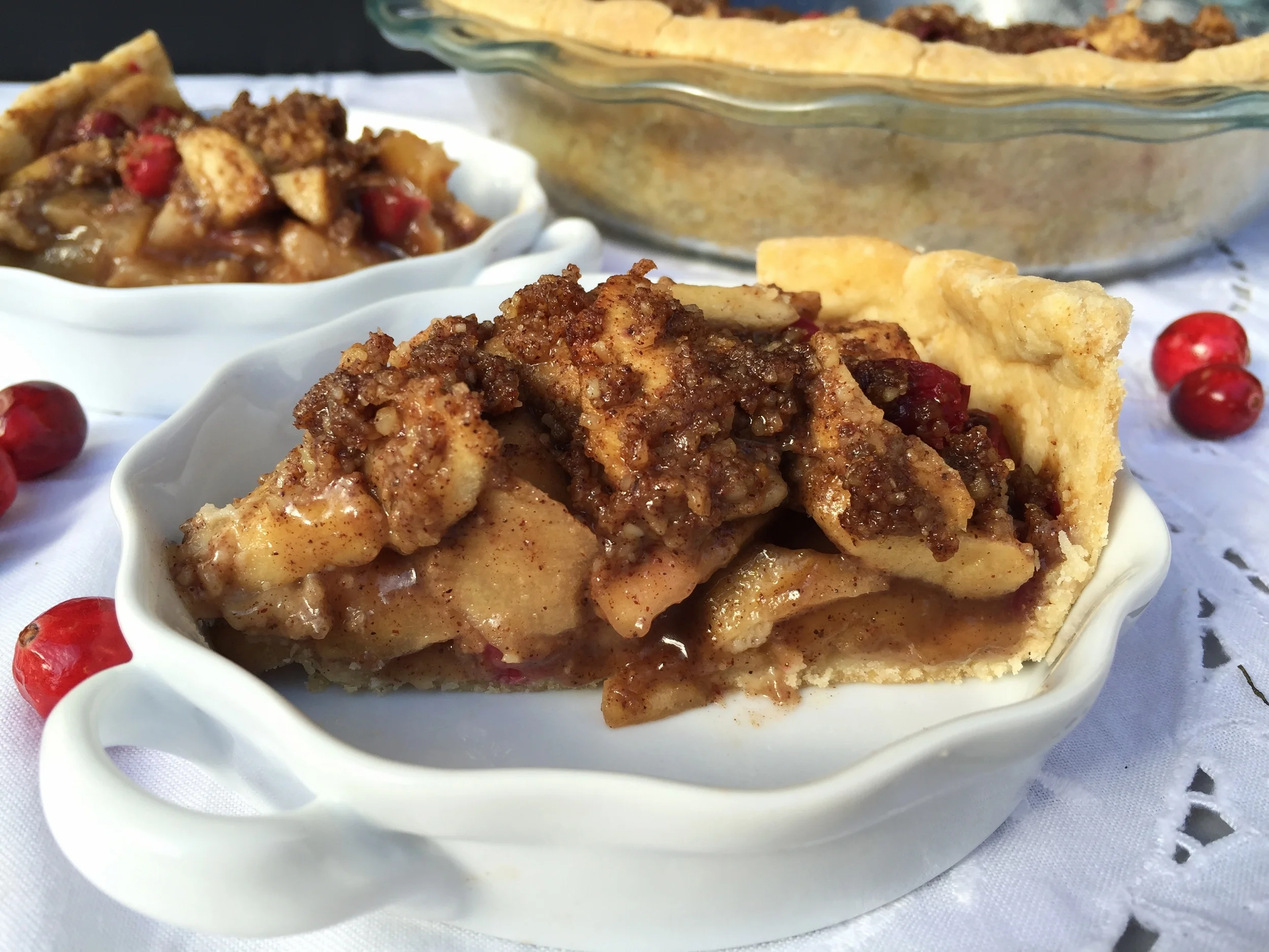 Apple Cranberry Pie