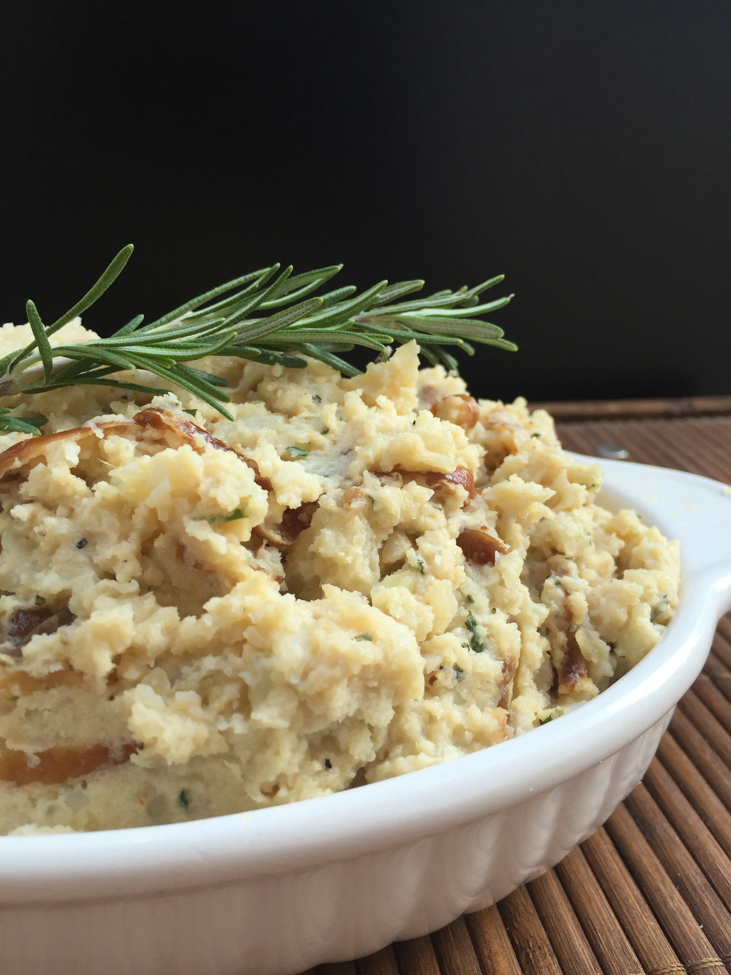 Whipped Cauliflower with Caramelized Onions