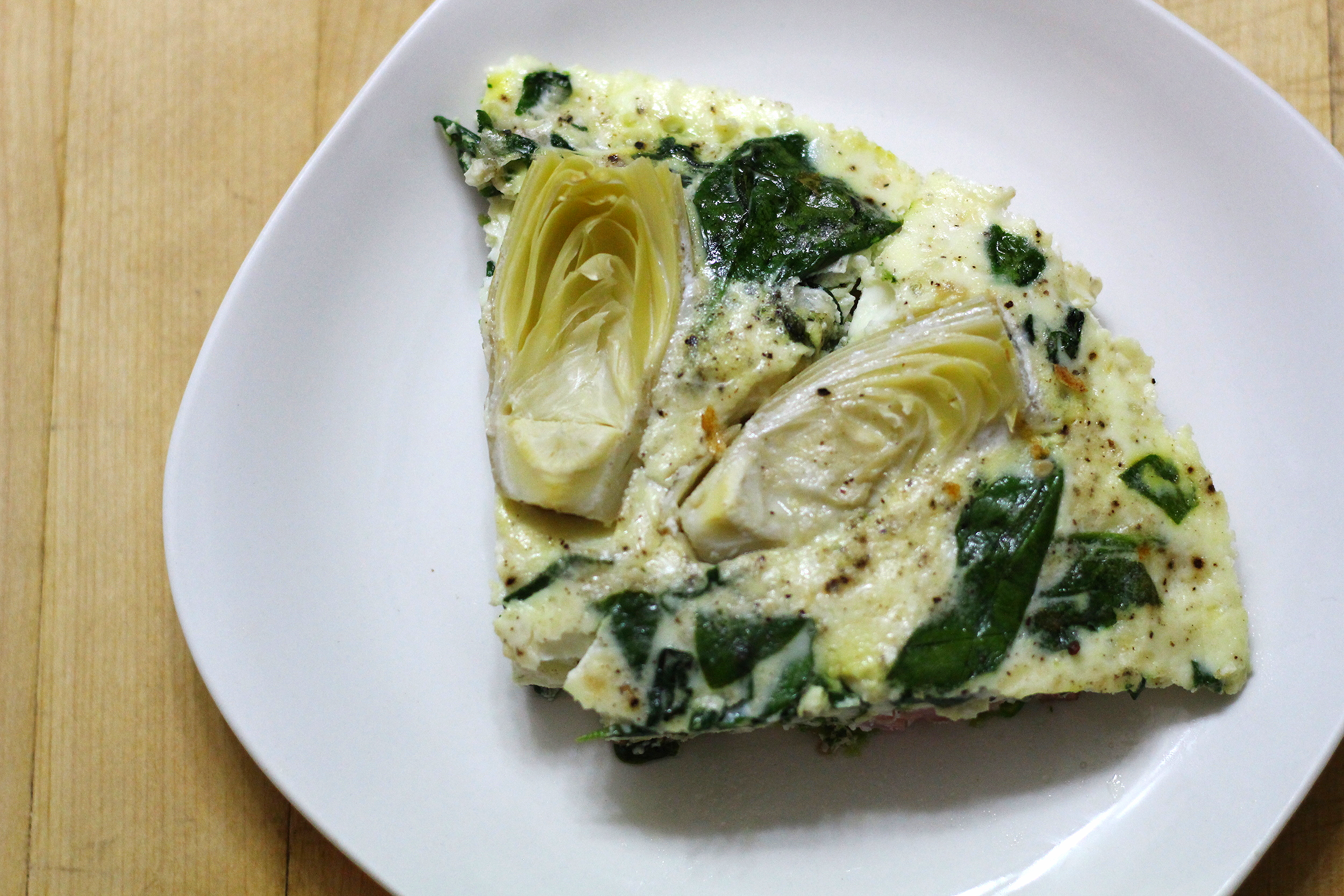 Spinach Artichoke Frittata My Engineered Nutrition Place the pan in the. spinach artichoke frittata my