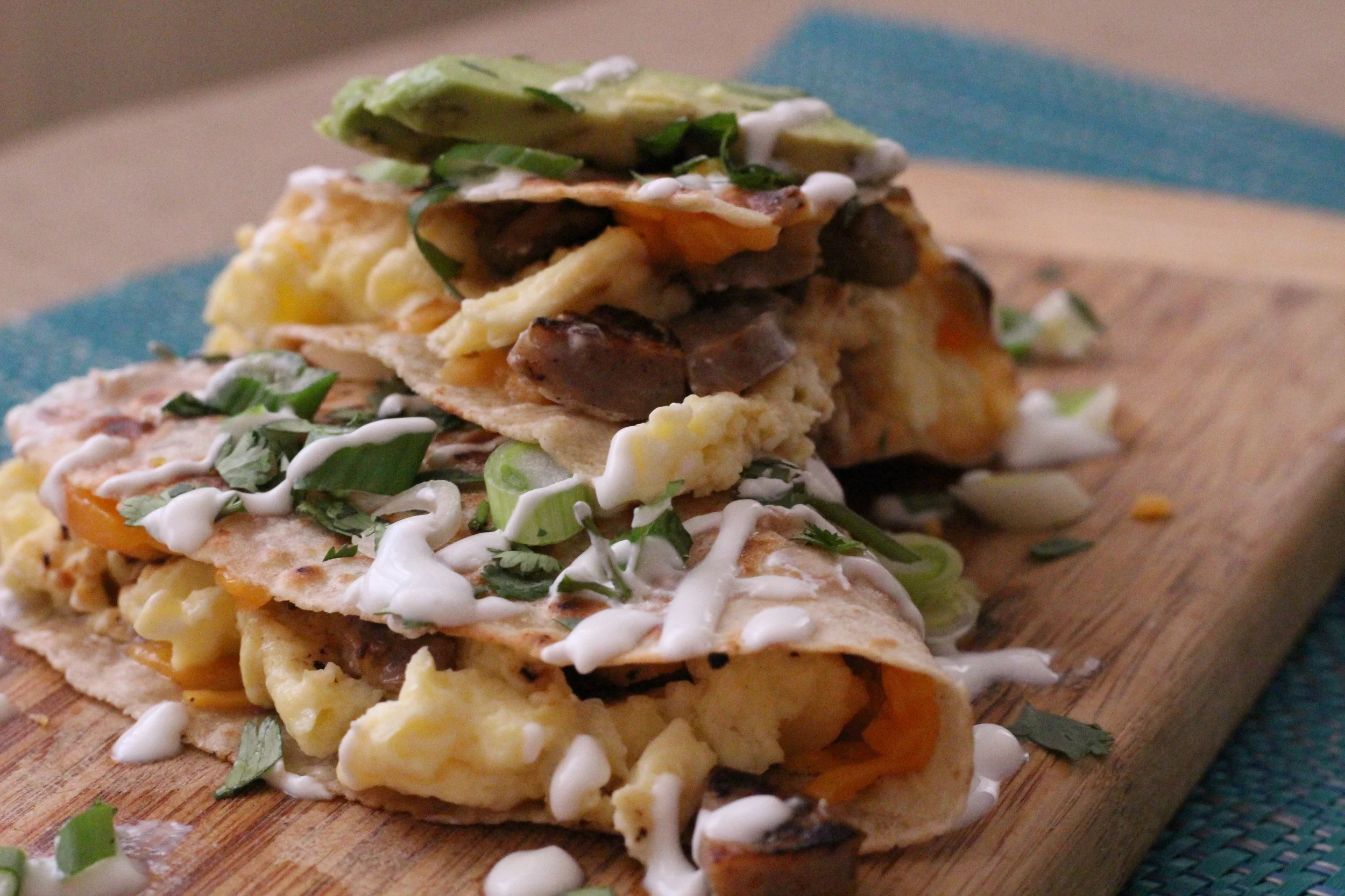 Breakfast Quesadillas