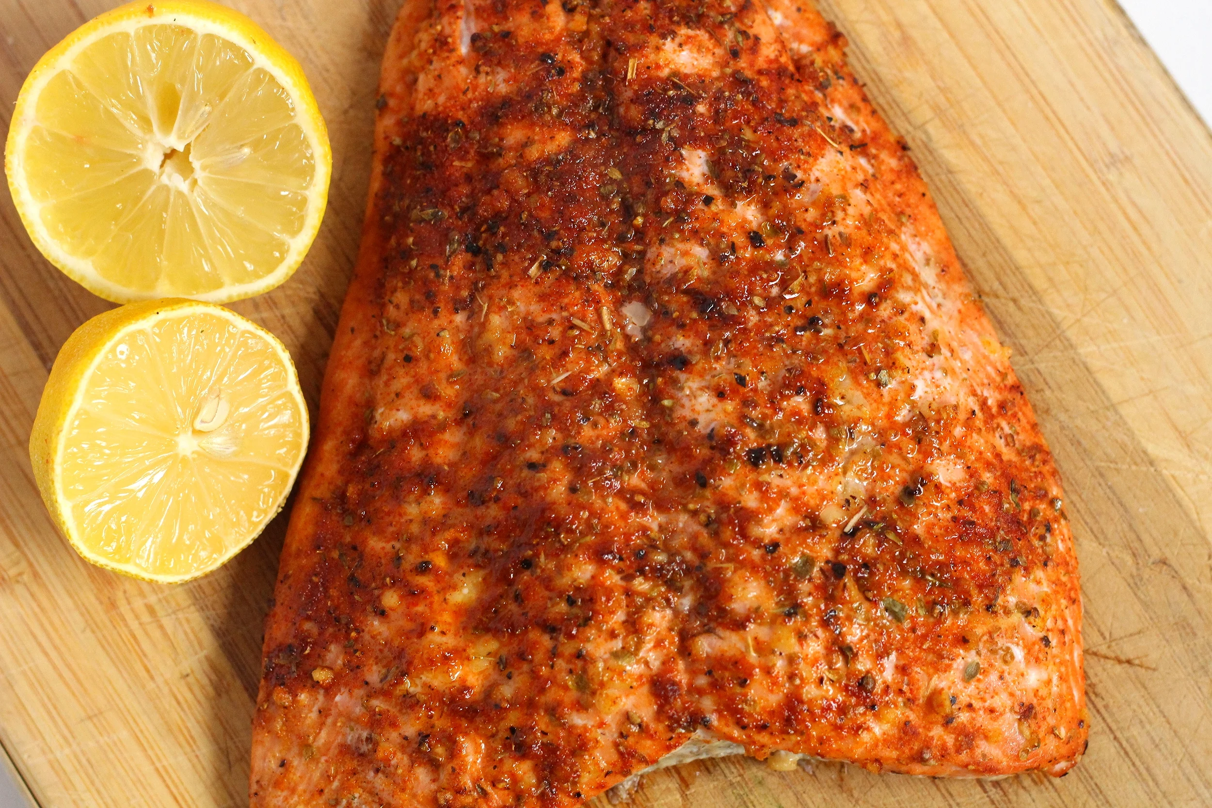 Cajun Baked Salmon My Engineered Nutrition