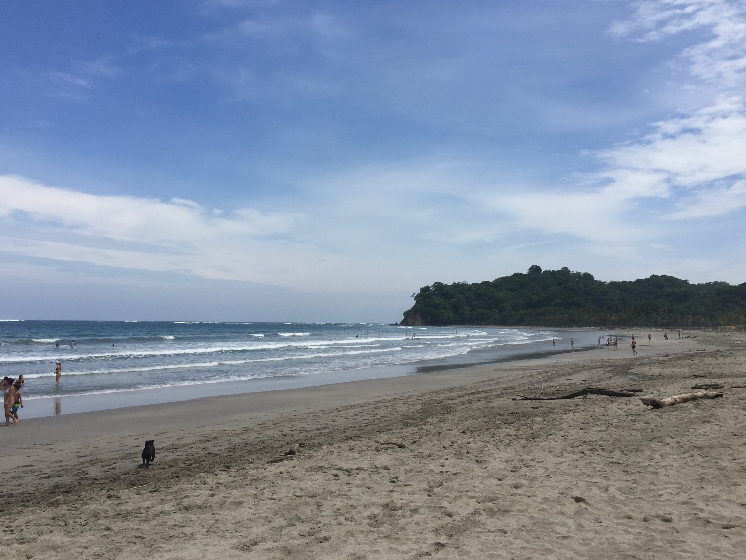 La playa