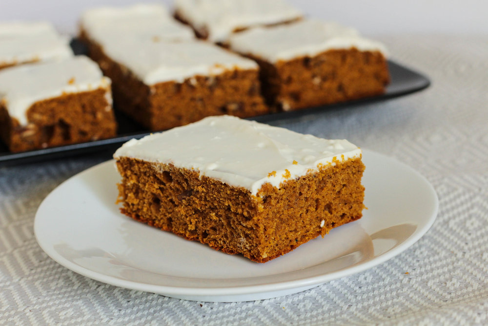 Pumpkin Pecan Protein Cake