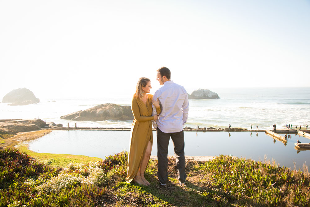 San Francisco Sutro Baths Ruin Engagement Session