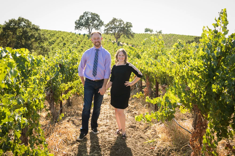 Paso Robles Wedding Photographer Vineyard Engagement Session 001.jpg