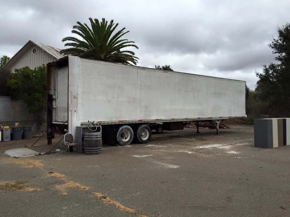 Our big trailer was recently cleaned up and prepped for tool storage while we move into our larger space.