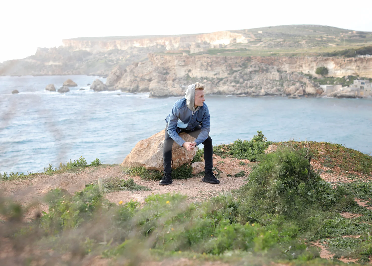 golden bay-malta beaches-malts family photographer-teen photo shoot-fine art photography