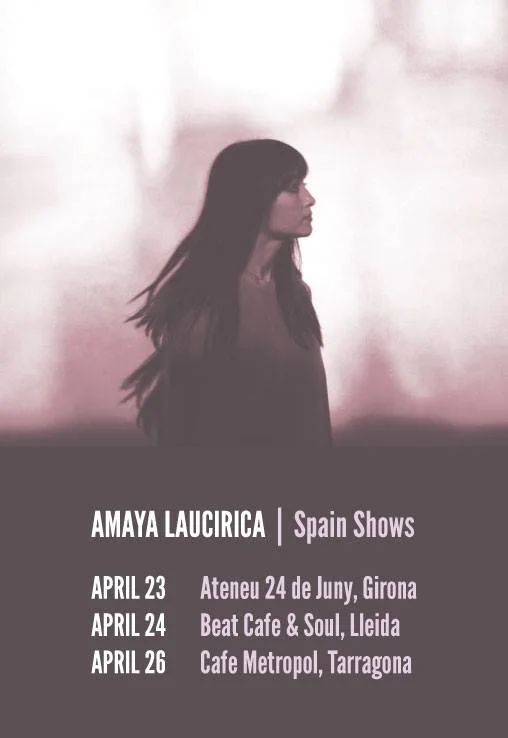 April Shows in Spain!
