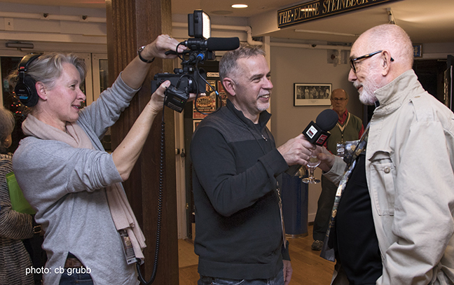 sabine & matt hindra with jules feiffer.jpg