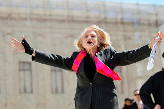 Edie Windsor. Still from the film To a More Perfect Union: U.S. v Windsor