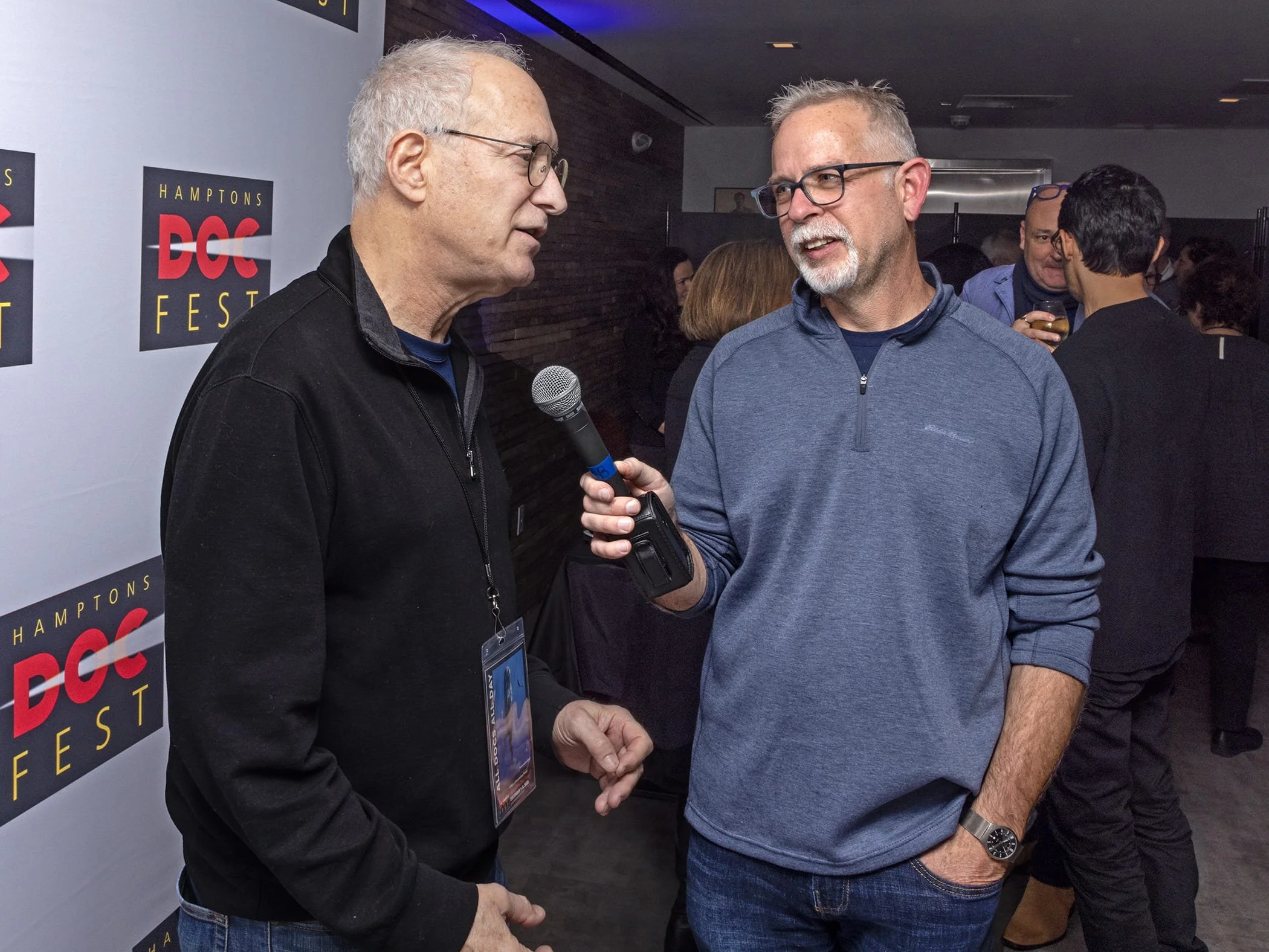  George Nierenberg with HDF Matt Hindra 