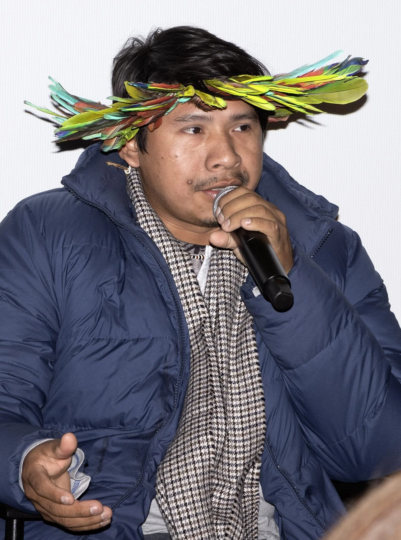  Tangai Uru-eu-wau-wau, indigenous film subject and co-cinematographer, for The Territory 