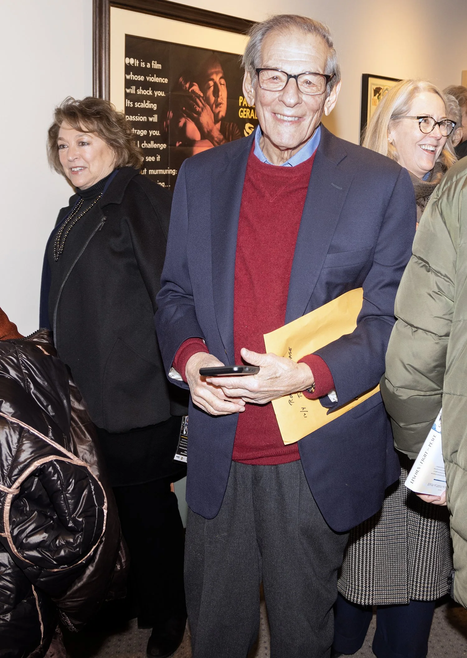  Author Robert Caro before the screening of Audience Award winning film, Turn Every Page: The Adventures of Robert Caro and Robert Gottlieb 