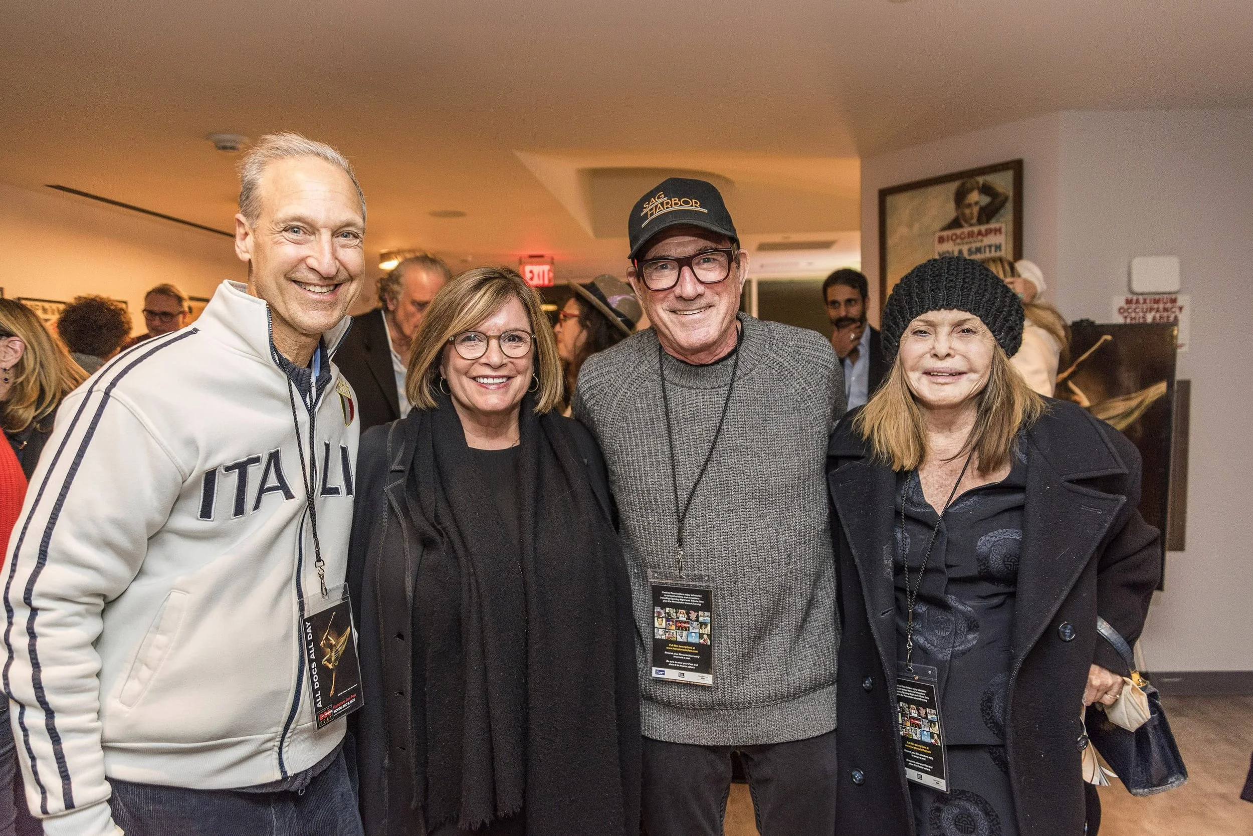 Andrew Siben, Karen Arikian, Barry & Susan Minsky