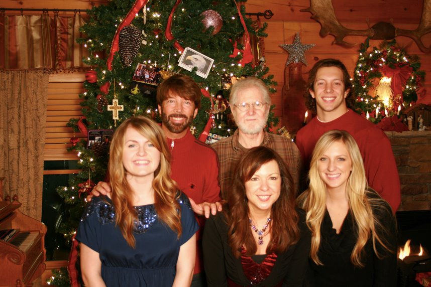 Jimmy Sites with his family near Nashville, TN