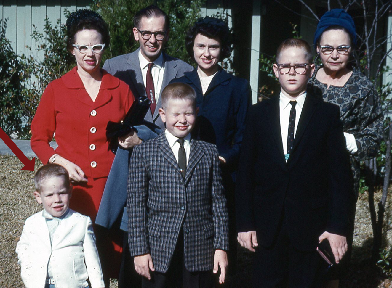 Family picture 1960 style