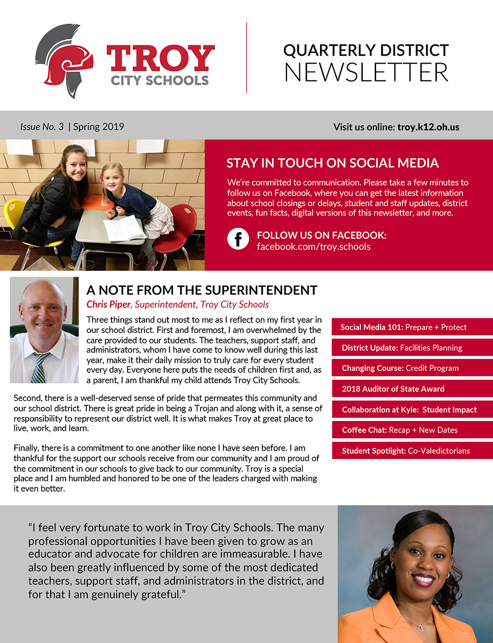 Troy Newsletter