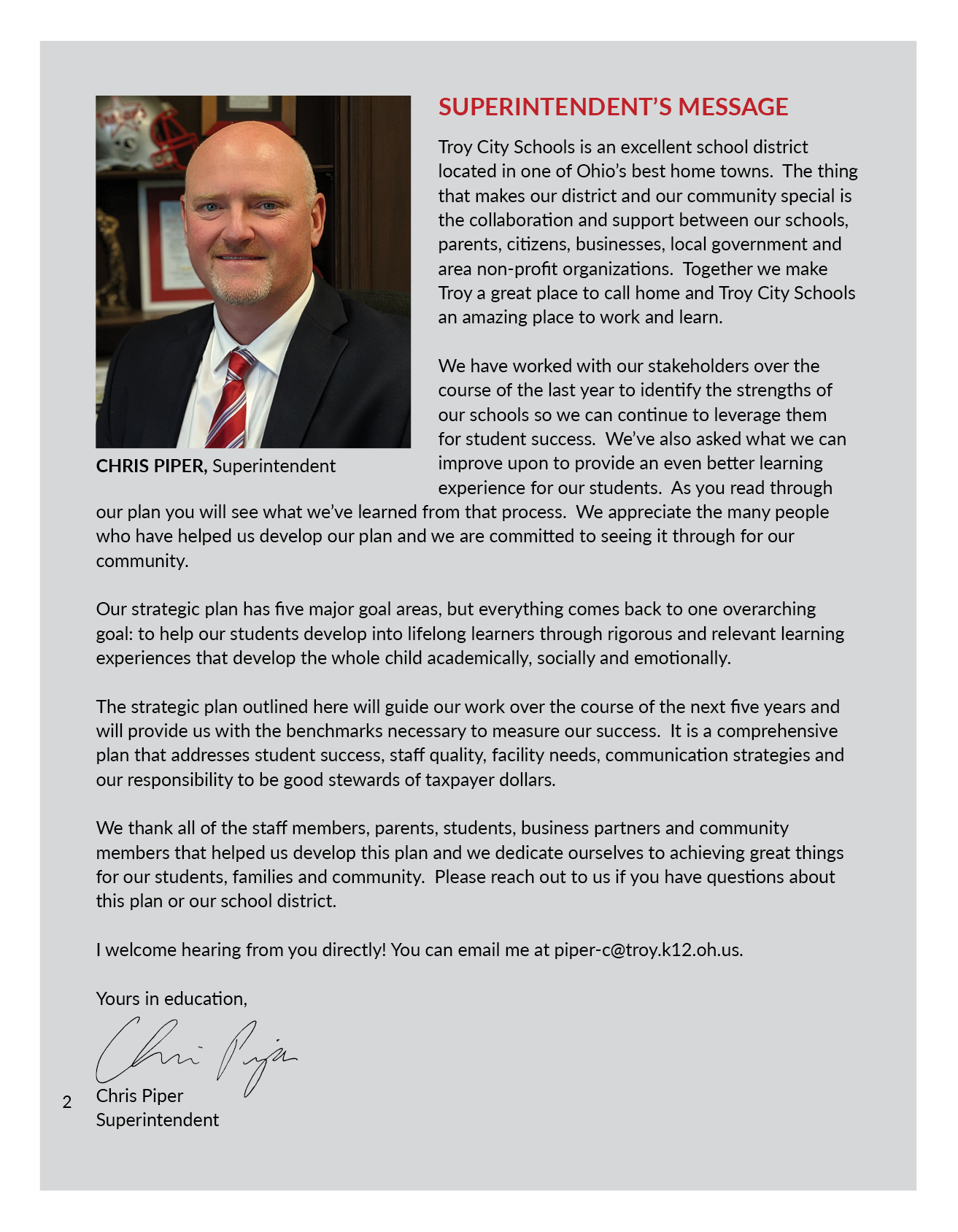 Troy 5-Year Strategic Plan