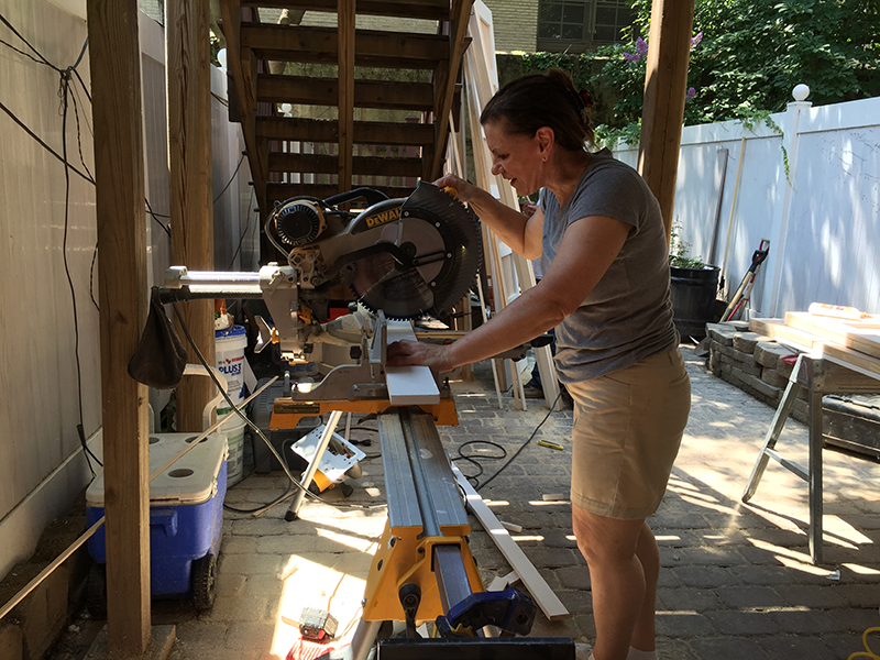 Me and my saw...