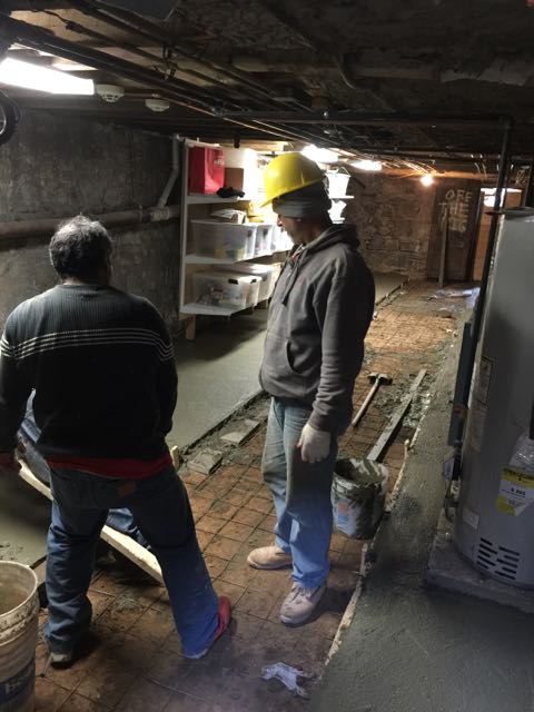 Cellar Improvements