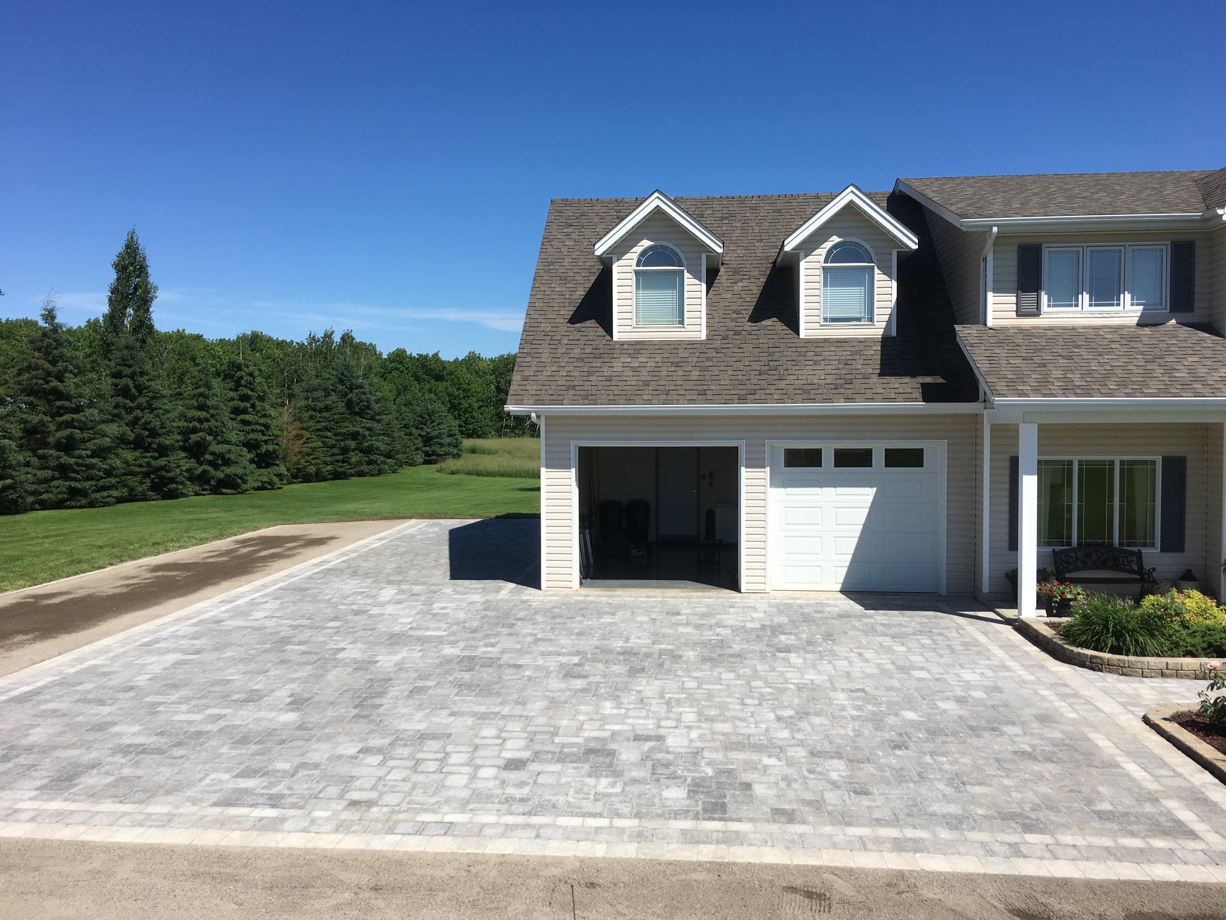 Roman Paver Driveway