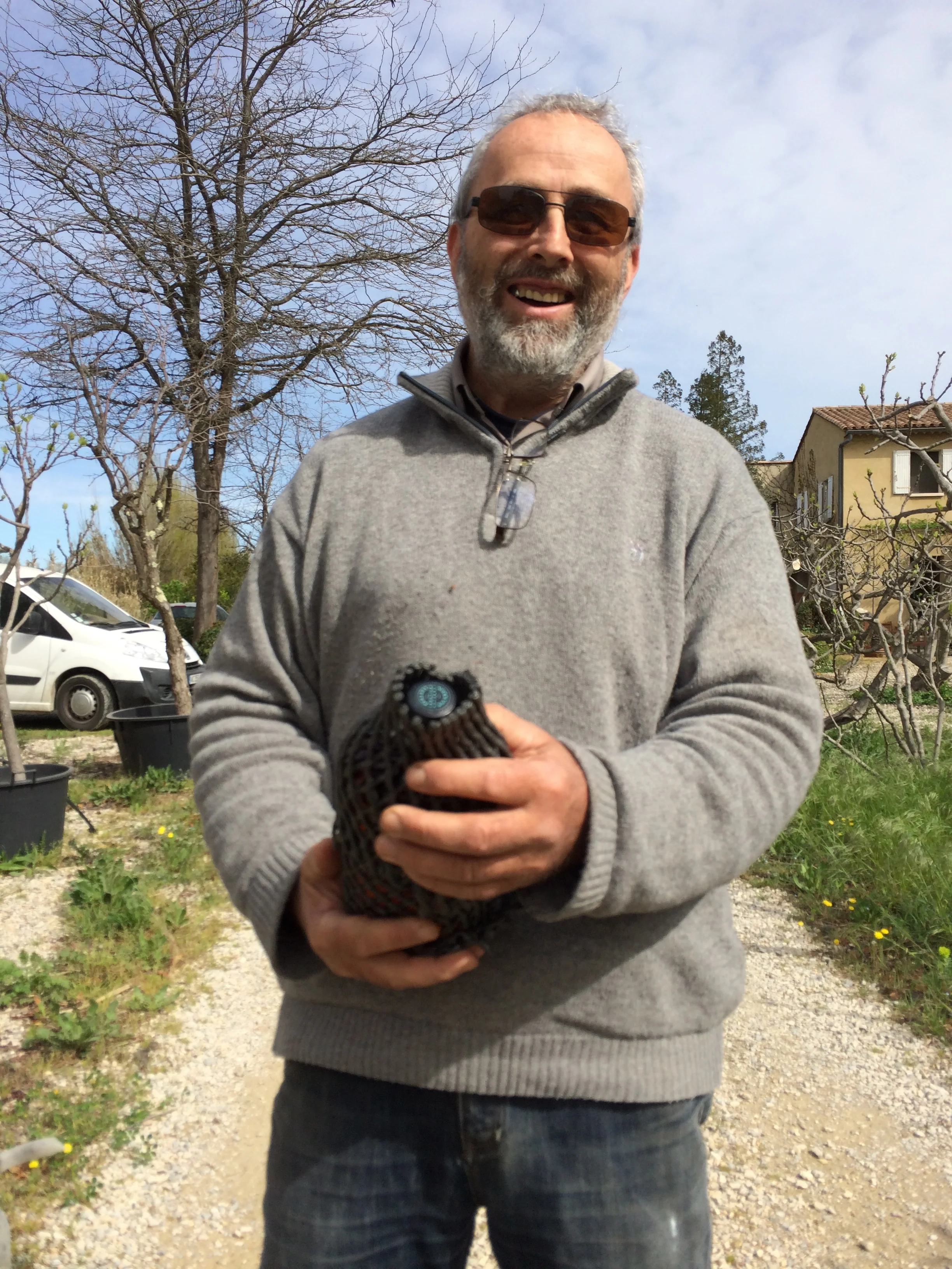 A gift of small batch Kentucky bourbon whiskey for Monsieur Pierre Baud