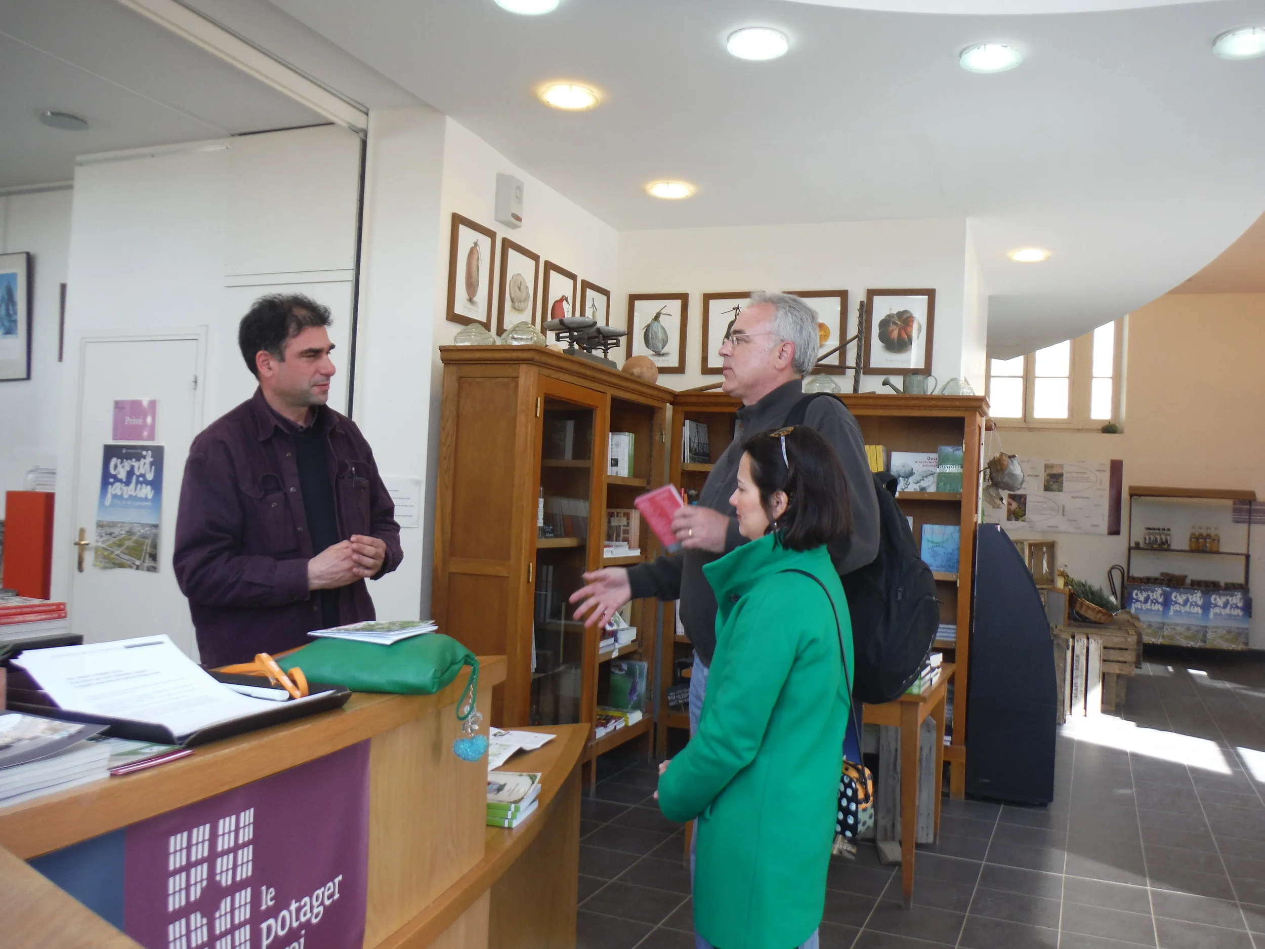 Monsieur Antoine Jacobsohn has been responsible for the Potager du Roi for decades and is a fellow New Jersey-ite.