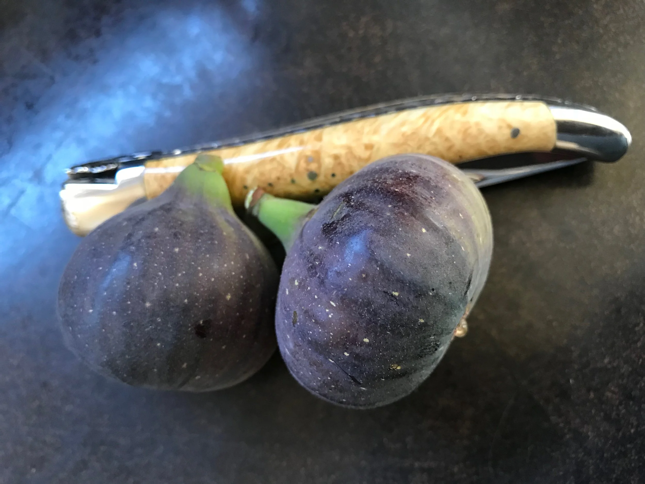 Black Madeira Figs in Mid-October from our Mother Trees