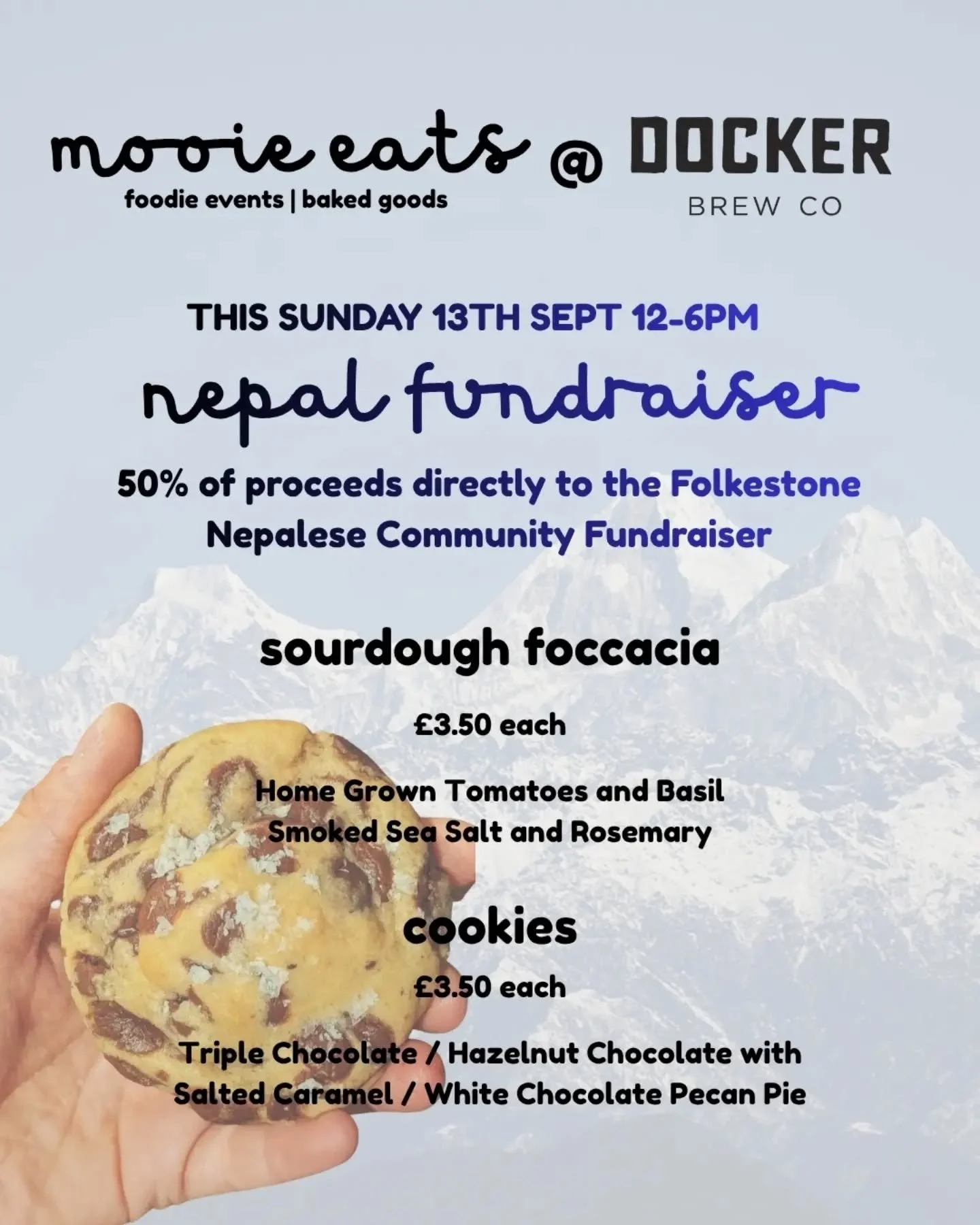 I'm coming on Sunday with a stripped back menu to help raise some important funds for the Nepalese emergency appeal, @dockerbrewery are stepping up to arrange something last minute and it would be incredible if you can support them. They're still loo
