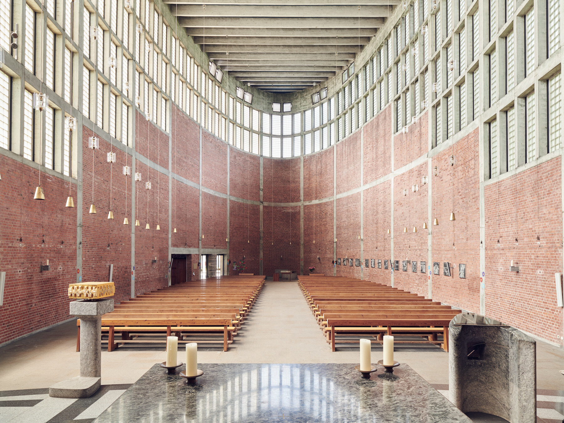 St. Theresia Kirche - Linz, Austria - Rudolf Schwarz, 1959-1962