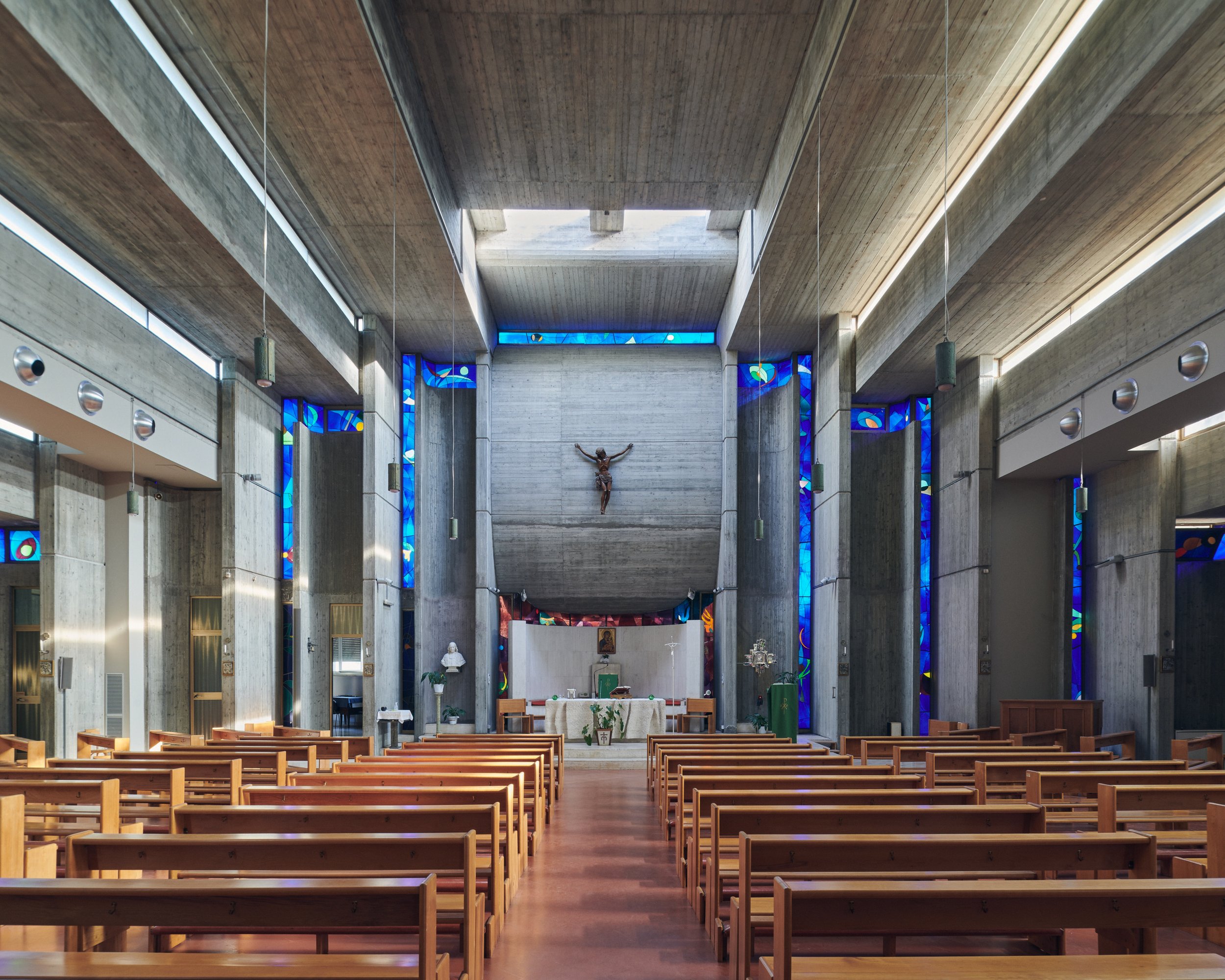 Chiesa del Santissimo Nome di Maria in Via Latina - Rome, Italy - Aldo Ortolani, 1981