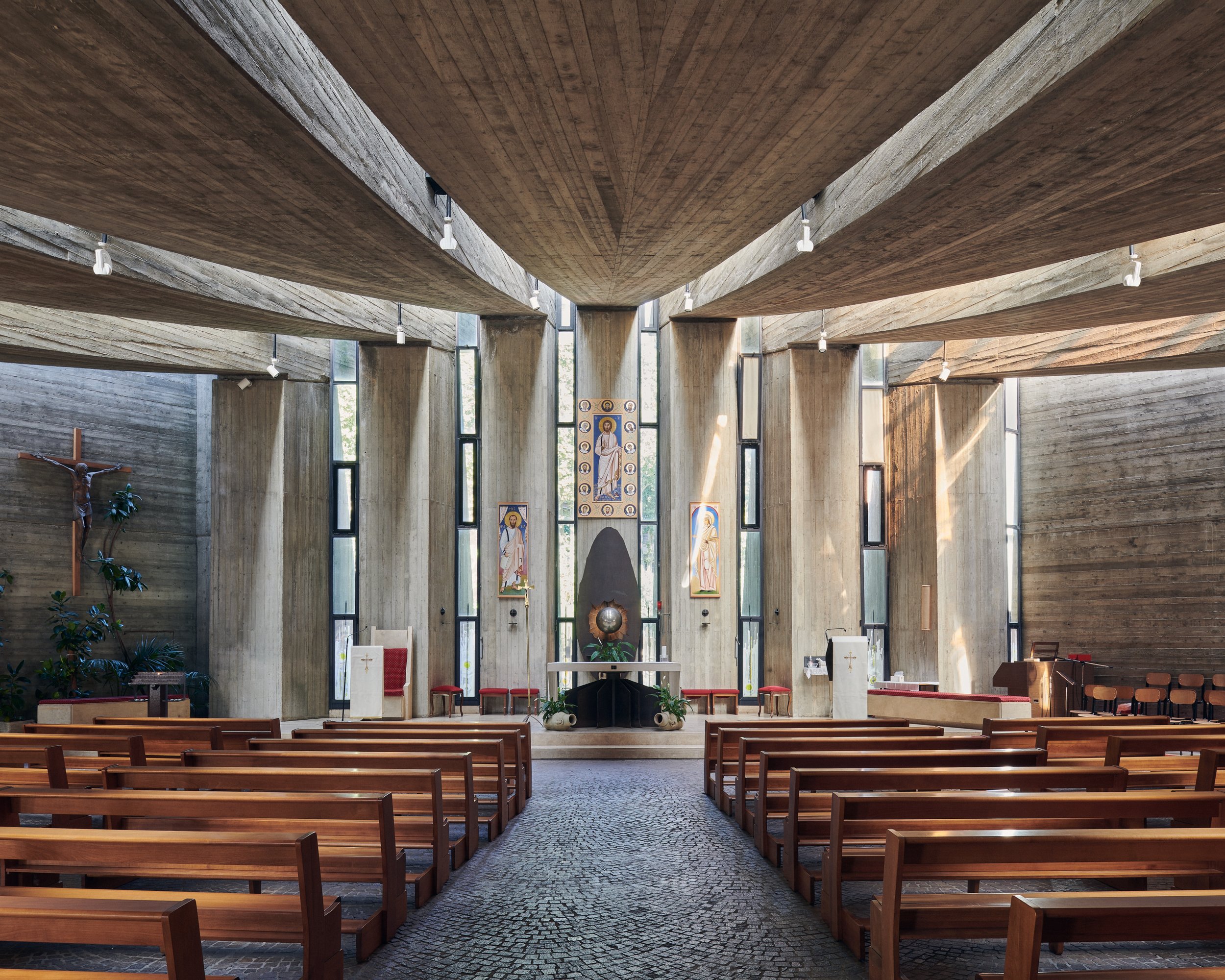 Chiesa di San Mattia - Rome, Italy - Ignazio Breccia Fratadocchi, 1976-1980