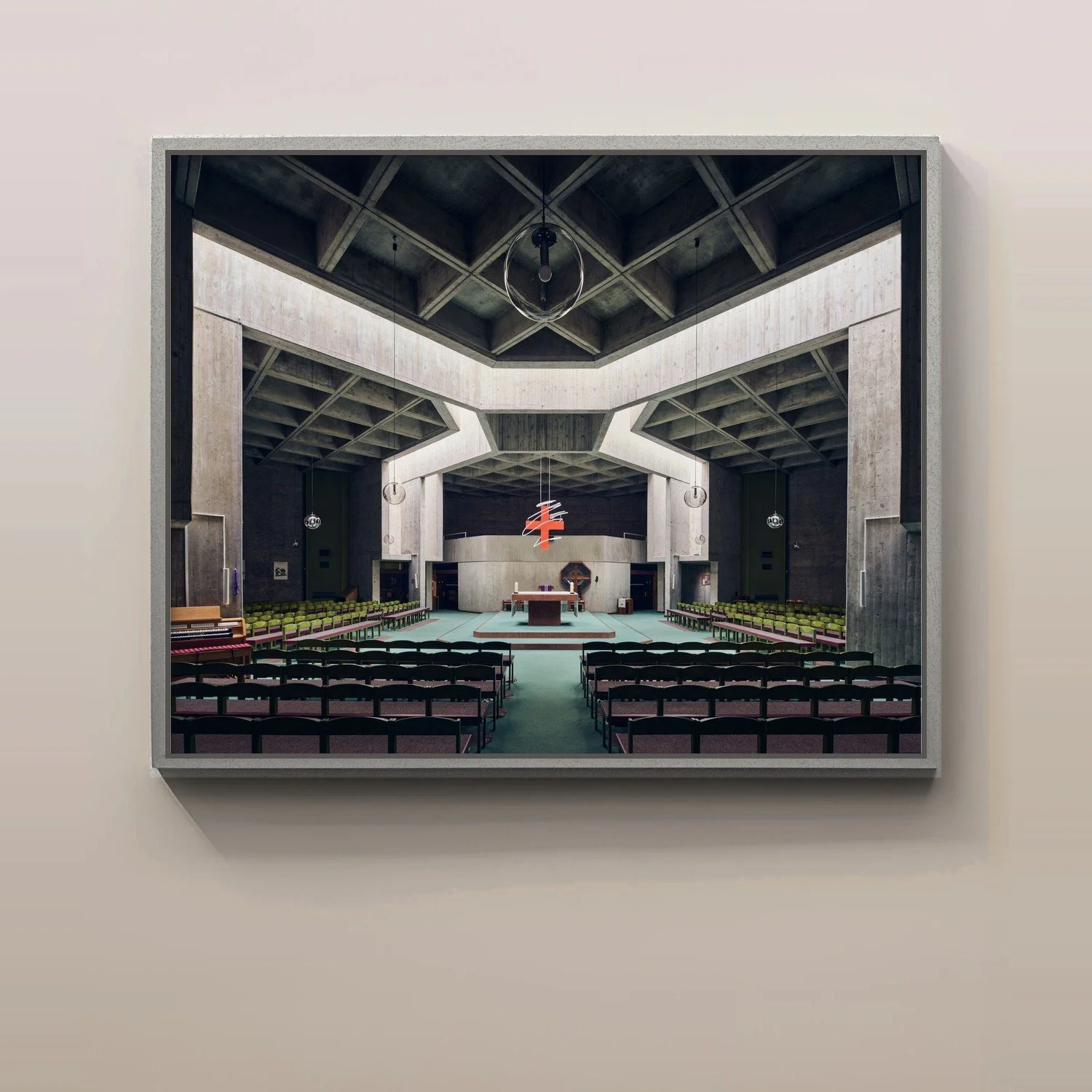 Heilig-Kreuz-Kirche - Vienna - framed - Jamie McGregor Smith.jpg