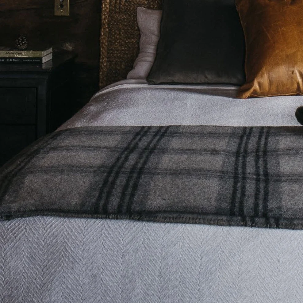Cotton Herringbone Blanket