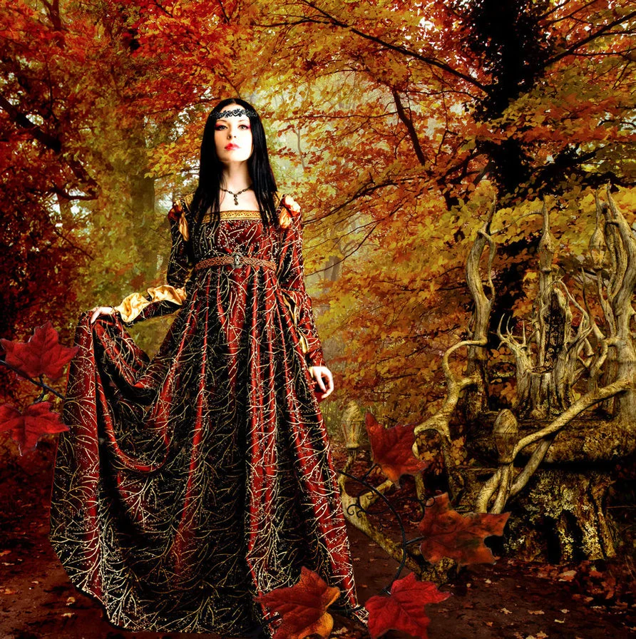 Image: Autumn Queen By Tiredandtrue https://www.deviantart.com/tiredandtrue