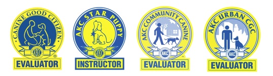 I am now approved to be an instructor and evaluator for AKC Canine Good Citizen. Stay tuned for future classes and tests: