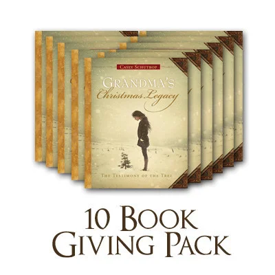 "Grandma's Christmas Legacy" 10 Book Giving Pack