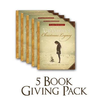 "Grandma's Christmas Legacy" 5 Book Giving Pack