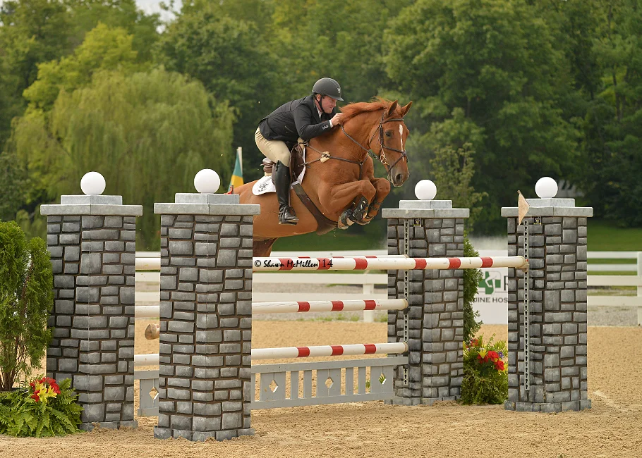Jamie Maillet and Bellissimo at the Kentucky Horse Park