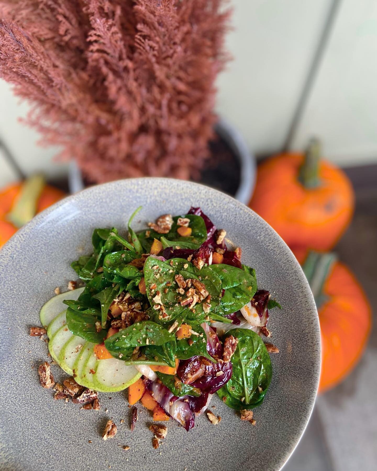 Fall menu is live!  We are beyond excited to share it with you.  Pictured here (descriptions below) are just a few of our new items.  Head to our bio, to check out the full new menu!

-COZY FALL SALAD
roasted butternut squash, wilted radicchio, spina