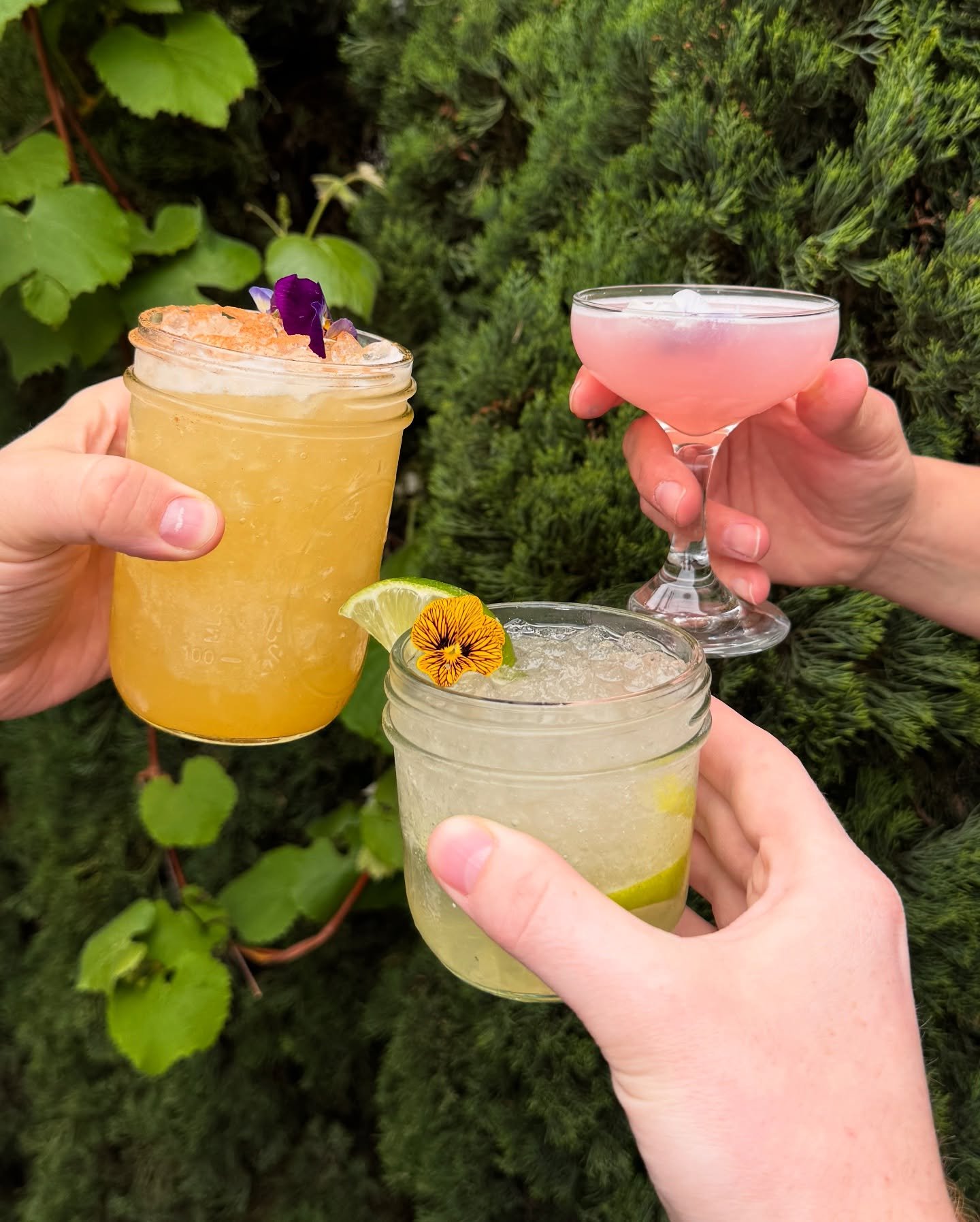 May&rsquo;s specialty cocktails are here and we couldn&rsquo;t me more excited to share them with you!

Hidden immunity - Tequila, mezcal, passionfruit, pineapple, lime, hellfire bitters

Sunbather - Gin, hibiscus, pineapple, lemon, peychaud bitters
