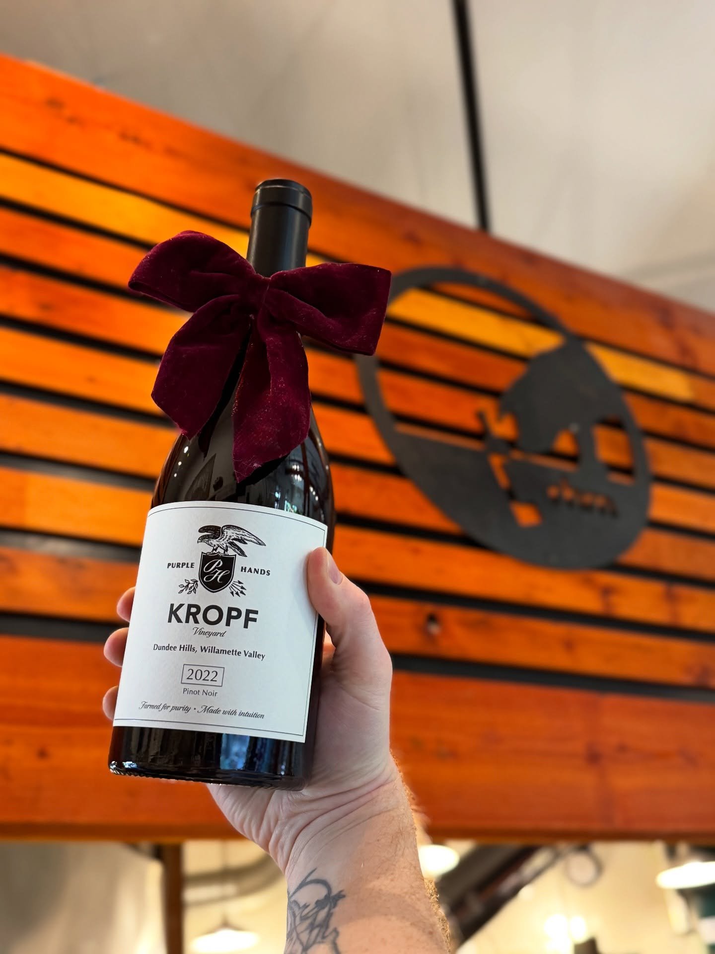 Our winery of the month for July is a local favorite and close friends of our&rsquo;s: Purple Hands Winery!

We have partnered with Cody Wright, winemaker at Purple Hands for many labels including our own Tractor &amp; Vine wine and the Kropf Vineyar