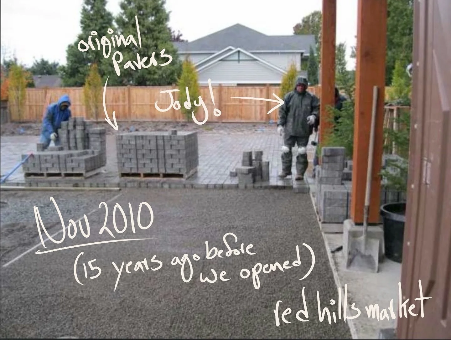 Fifteen years ago, our chef and owner was out front laying pavers, turning a vision into Red Hills Market. Fast forward to today - we&rsquo;re giving that same space a cozy new update!

We&rsquo;ll be closed November 4&ndash;6 while we work on some o