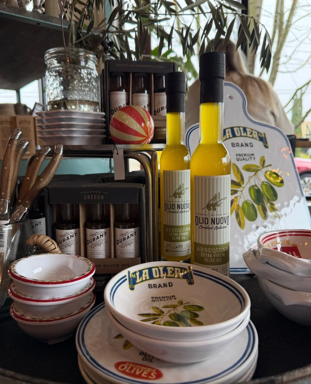 It's not too late to enjoy our collaboration with Durant for the month of November. Check out our current menu to see all of the offerings we have with Olio Nuovo fresh pressed olive oil!