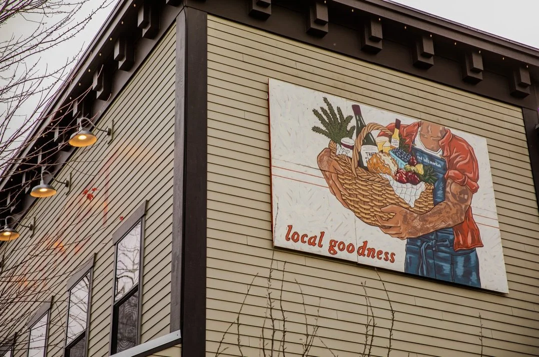 Check out our new mural on the outside of RHM!

Local Goodness is at the core of what we do, and this art is another way we shout it from the rooftops.

Painted by local artist, @benjamincahoon 

#redhillsmarket #dundeeoregon #localgoodness #mural #t