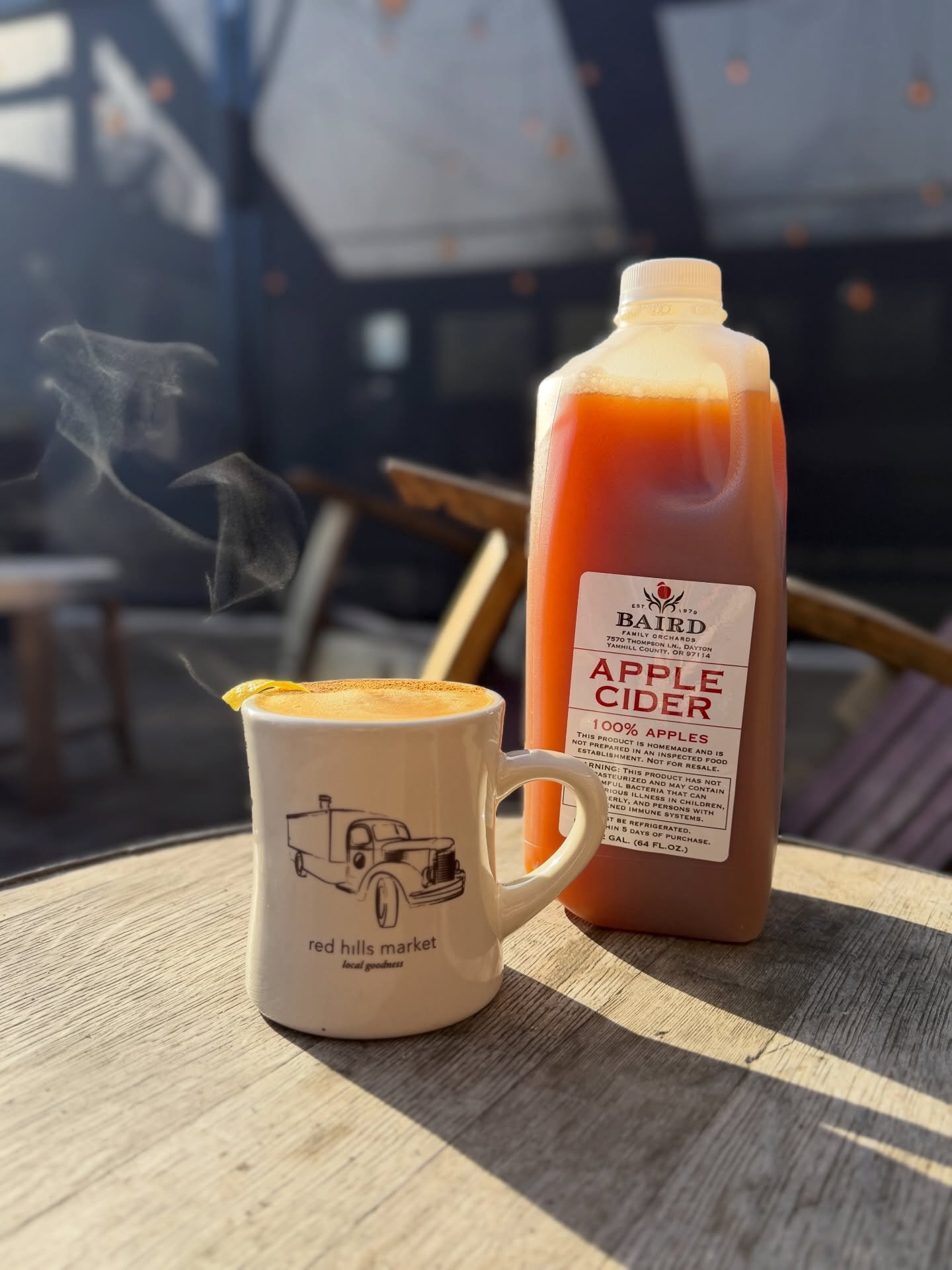 We want to help you all keep warm and cozy this January, so we decided to share our famous RHM hot toddy recipe made with @bairdfamilyorchards Cider!

1/2 oz honey simple syrup

1 oz lemon juice

1 oz Bulliet Whisky

1 oz Applejack

8 oz of Baird&rsq